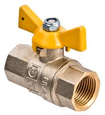 Кран ГАЗ шаровой 3/4" г/г бабочка Itap072 №05716