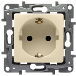 Розетка 1м СП "Etika" (сл/к) ЕС 16А IP20 Legrand №00765