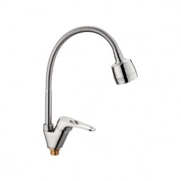 Смеситель Ledeme д/кухни шар с гибк/изл L4313А №10413