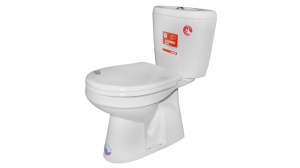 Унитаз-комп Santek "Анимо" вертик 2реж  дюро softclose (Чебоксары) №02223