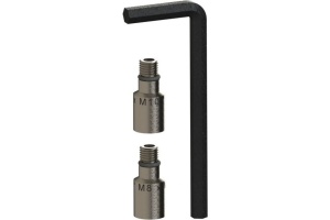 Набор переходников М8*М10 для гиб/подв/смес-ля (2шт+шестигр ключ) №09258