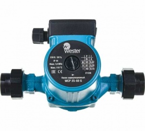 Насос цирк Wester WCP 25-60G 130 мм с гайками №09313