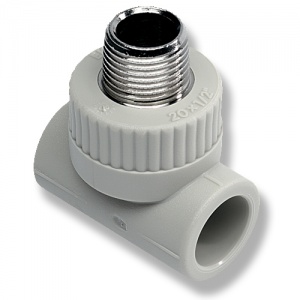 Тройник PPRC комб НР 20*1/2 (Ekoplast) №02634