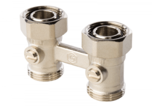 Узел ниж/подкл радиат прямой д/двухтруб сист 3/4" (Stout) №03581