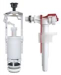 Арматура SA2000 бок/подв пластм 1/2" AlcaPlast (Чехия) №05419
