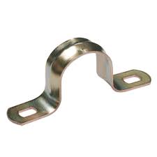 Скоба метал 2-х лапковая (d31-32 мм) №00907