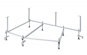 Комплект крепления д/ванны Майорка 1500*900 пр/лев (рама+сифон+крепеж) Santek №00740