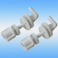 Крепление к сиденью пластик d8мм нерегулир L45мм КР-01 Псков (к-т 2шт) №05460