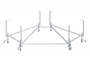 Комплект крепления д/ванны Мелвилл 1400*1400 (рама+сифон+крепеж) Santek №09016