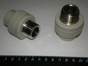 Муфта PPRC комбинир.НР 20*3/4 (Ekoplast) №02638