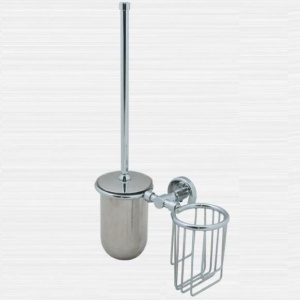 Ерш хром. + освежитель воздуха к стене "LONG" 2230-0 №04824