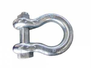 Скоба G2130 г/п 2,0т с гайкой и шплинтом №10214