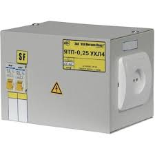 Ящик с пониж. трансф-м ЯТП0,25 220/36 2 авт №00855