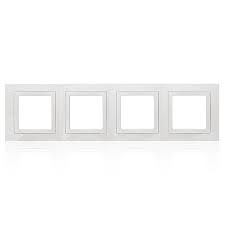 Рамка 4 м Unica (крем) гориз MGU2.008.18 SchE №00066