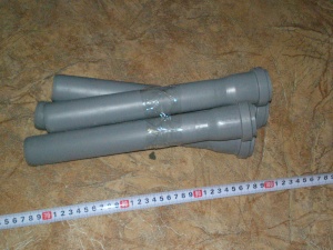 Труба ПП ДУ 40*1,8*250 (с кол) №01259