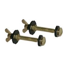 Крепление унитаза к бачку d8мм с гайкой "барашек" (к-т 2шт) №01230