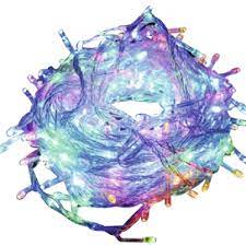 Гирлянда 100св/д "Нить" мультиколор 8реж 5м IP44 Ecola №00683