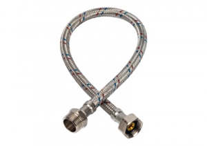 Подводка гибкая 1*1 г/ш 80 см Stout №05092