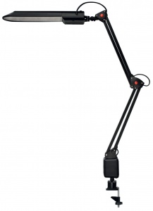 Свет-к н/стол/струбц 2G7 11W черный KD017С С02 Camelion №03125