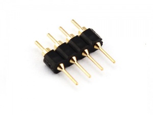 Коннектор LED соединительный RGB-4PIN папа №03211