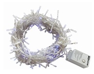 Гирлянда 200 св/д голубая 8реж 10м IP20 TDM №05036