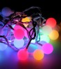 Гирлянда 30 св/диод "Шарики" мультиколор 8 реж 4,4м  IP20 Космос №00675