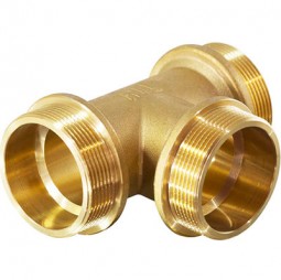 Тройник лат 1/2" НР TIM №11098