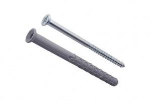 Дюбель (п/п) 12*160 Потай для глух и универс шурупов №09032