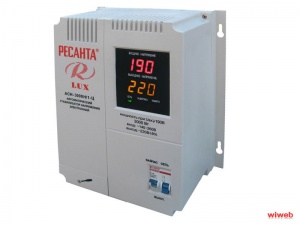 Стабилизатор напряжения АСН-3000Н/1-Ц настенный №07637