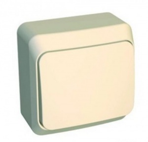 Выкл 1кл ОП "Этюд" (крем) SchE №00789