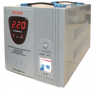 Стабилизатор напряжения АСН-8000/1-Ц №06338