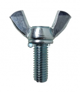Винт барашковый DIN 316 цинк 5х25 №09545