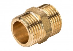 Ниппель лат ДУ-15 усилен 1/2" TIM №11071