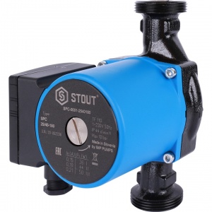 Насос цирк 25/40-180 (с гайками 1") Stout №05928