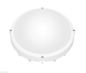 Светильник НПБ св/диод (белый) кругл 8W IP65 №01698