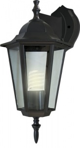 Свет-к сад/парк 60W (н/стен универс) пластик черный IP44 TDM №05012
