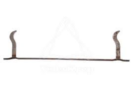 Кронштейн к чугун. радиатору 300мм (на полосе) №00470