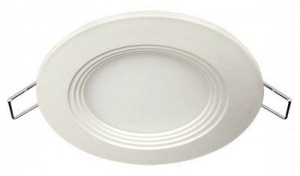 Свет-к св/диод встр круг 6W 4200К d120/110/h18,5мм IP20 Ecola №04366