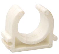 Держатель м/пласт трубы 26 №00391