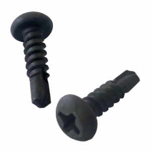 Саморез п/цил гол сверло оксид 3,5х11 №10187