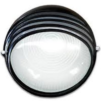 Светильник НПБ 1107 (чёрн) кругл/ресн 100W * №00858