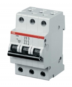 Выключ автомат 3п 25А C 6кА S203 ABB №03857