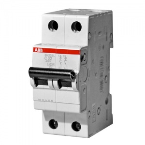 Выключ автомат 2п 32А C 6кА S202 ABB №08094