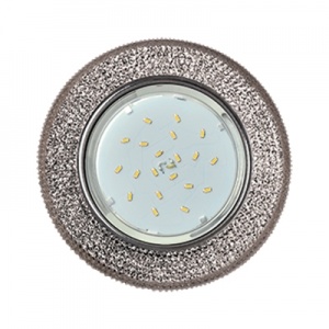 Свет-к св/д GX53 "Модерн" d125/90/h35мм тонир/хром LD7069 Ecola №06777