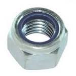 Гайка синий нейлон М8х1.25 DIN985-6 №05444