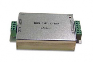 Усилитель-RGB HL-AN3N15 (12/24V, 180/360Вт) №04118