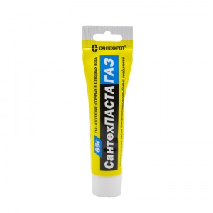 Паста СантехПастаГАЗ 65г. (вода, газ) №06731