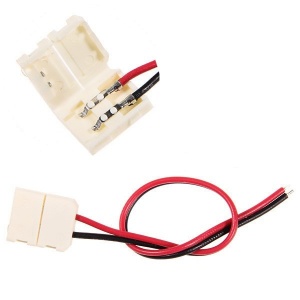 Коннектор зажим-провод(15см) 2конт д/св/д/ленты SMD5050 №03174