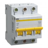 Выключатель автомат. ВА47-29 3п 6А С IEK * №07363