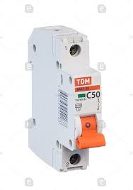 Выключатель автомат. TDM ВА47-29 1п 50А С №06206